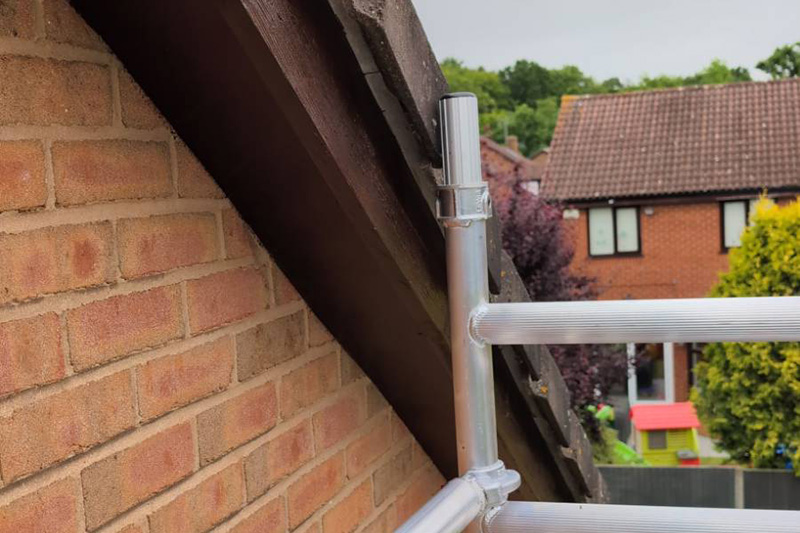 Eddie Webb handyman at work in Yateley